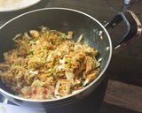 A picture of step 2 of Veggie Maggi Pakoda.