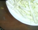 A picture of step 3 of Hot and sour soup.