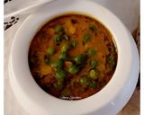 A picture of step 6 of Greenpeas chana dal.
