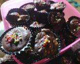 Foto langkah ke 6 dari resep Kue Coklat Kacang.