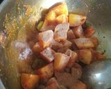 A picture of step 5 of Chatpata mint aloo / potato.