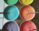 Foto langkah ke 10 dari resep Rainbow Cake 8 telur Nya.Liem,enak & lembuuuuuttt.