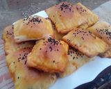 صورة لخطوة 7 من وصفة فطائر في الفرن بنينة وبعجينة قطنية 👏👍😋