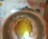 A picture of step 3 of Fried omena#authormaratho#my valentinerecipecontest#.