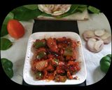 A picture of step 13 of Paneer Chilli 90.