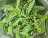 A picture of step 1 of Holy basil (Tulsi) herbal tea.