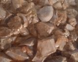 A picture of step 4 of Mutton Kaleji.
