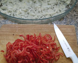 Foto del paso 3 de la receta: Pescado al horno con salsa blanca y muzzarella