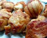 Baconbe göngyölt csirkemell recept fázis 3 fotója
