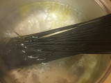 Black and "white" spaghetti