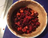 Une image de l'étape 10 de Flan pâtissier aux fruits rouges (pâte brisée aux fruits rouges).