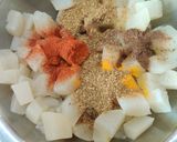 A picture of step 3 of Peethe Wali Mooli.