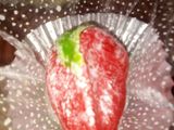 حلوة الفاكهة خوخ وتفاح