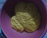 Foto langkah ke 3 dari resep Bakpao labu kuning isi cokelat.