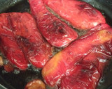 Foto del paso 1 de la receta: Chuletas de cabeza de lomo de cerdo con pimientos fritos