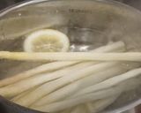 Zöld, és fehér spárga főzése recept fázis 4 fotója