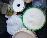 Foto del paso 1 de la receta: Bizcocho sin huevos (con aquafaba) en olla de presión
