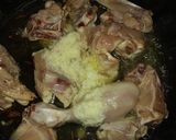 A picture of step 4 of Chicken creamy Qorma.