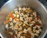 Foto del paso 11 de la receta: Arroz caldoso con verduras y pechuga de pollo