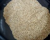 A picture of step 1 of Sesame Seeds Chikki.