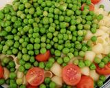 Foto del paso 7 de la receta: Ensalada de pasta y guisantes