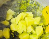A picture of step 5 of Arabic Spinach with Potatoes.