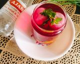 A picture of step 3 of Instant Onion 😋Beetroot pickle (white Wine vinegar instant onion pickle).
