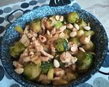 Mandulás - kelbimbós csirke recept fázis 4 fotója