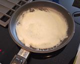A picture of step 4 of My grandmas pancakes 🥞.