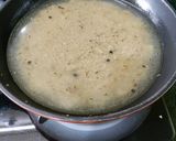 A picture of step 3 of Curd Broken Wheat.