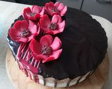 Tort serowy "Czerwone maki" krok przepisu 13 zdjęcie