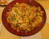 Une image de l'étape 8 de Riz Cantonais (au cuiseur à riz).