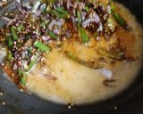 A picture of step 6 of Dragon potatoes.
