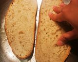A picture of step 3 of Caramelised onion grilled cheese.