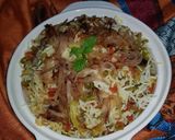 A picture of step 3 of Veg Biryani.