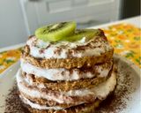 Foto del passaggio 4 della ricetta Gallette al caffè con crema di yogurt e album ☕️🥝