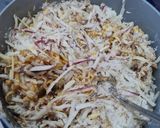 A picture of step 1 of Sweet Potato Fritters.