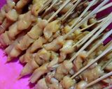 Foto langkah ke 6 dari resep Sate Ayam Bumbu Kacang.