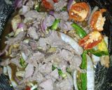 A picture of step 1 of Gas meat.