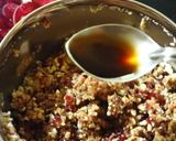 A picture of step 2 of Cashew Cranberry Bliss Rolls.