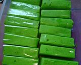 Foto langkah ke 4 dari resep Bolu lapis pandan 4 telur.