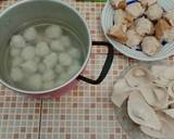 Bakso ayam kuah langkah memasak 4 foto