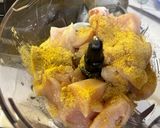 A picture of step 2 of McDonalds Style Chicken Nuggets.