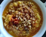 A picture of step 8 of Dal tadka.