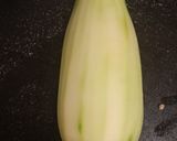 A picture of step 1 of Raw papaya Bhaji.