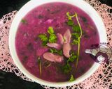 Hình bước làm 2 của món Canh khoai mỡ chay (ngày 6)