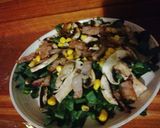 Foto del paso 5 de la receta: Ensalada de espinacas con tocino