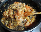 Foto del paso 15 de la receta: Pollo al curry masala con champiñones y arroz basmati india gat