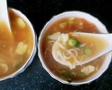 A picture of step 1 of Healthy maggi soup.