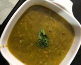 A picture of step 4 of Pumpkin and Spinach soup.